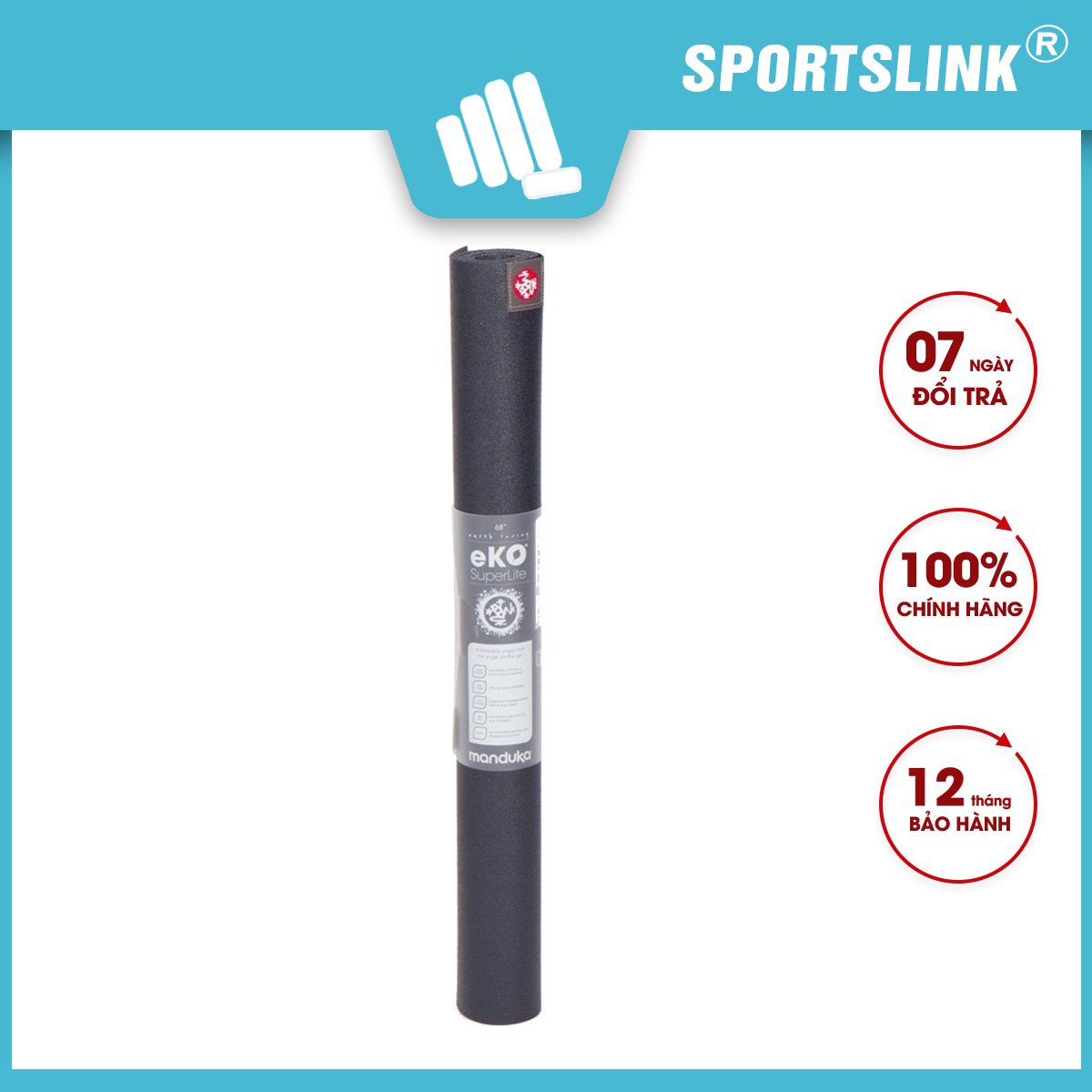 Thảm yoga du lịch Sportslink Manduka – eKO SuperLite 1.5mm