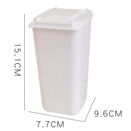 Ống Đựng Bút Nhựa Để Bàn Hình Thùng Rác Recycle Bin