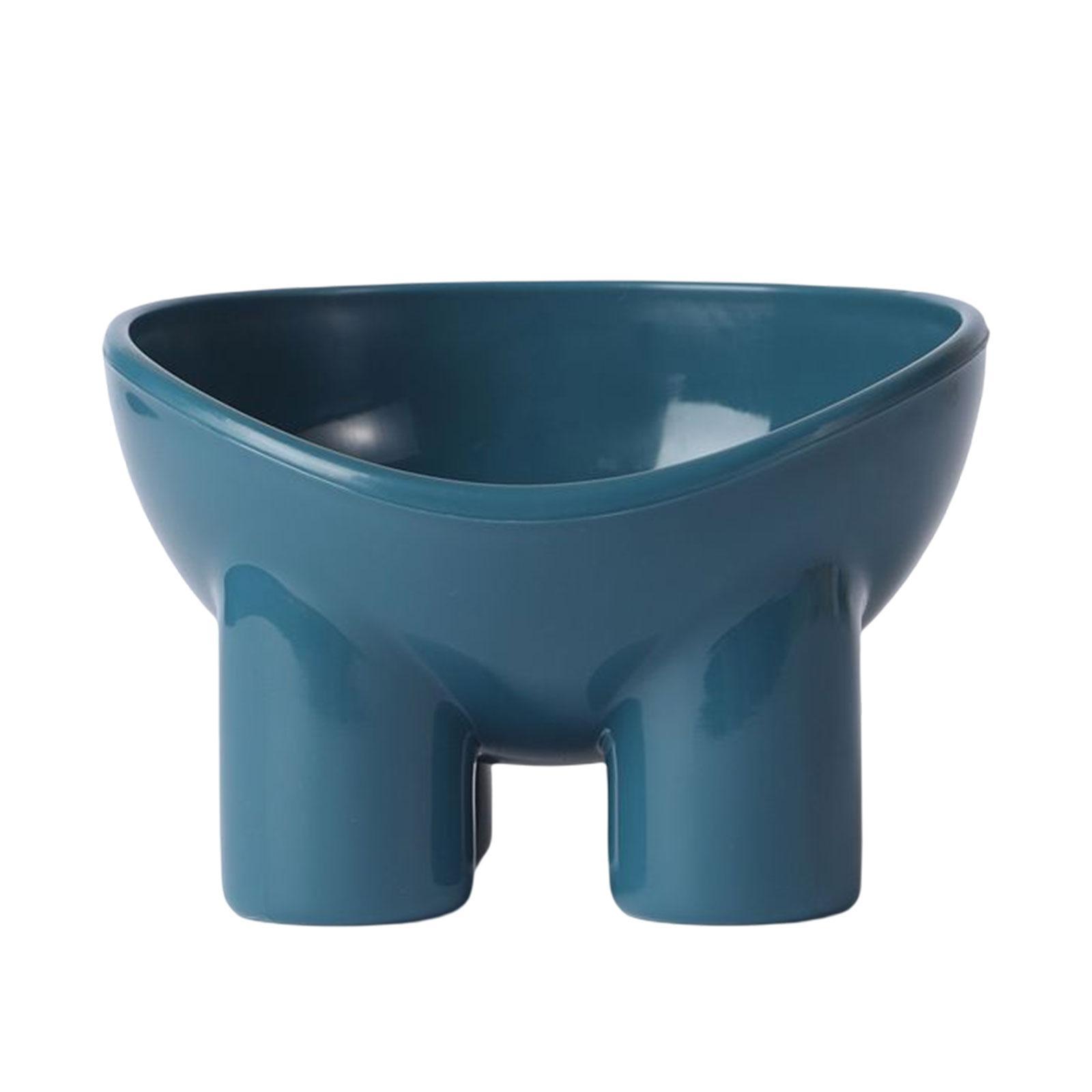 Cat Food Bowl Pet Feeding Dish Feeder Food Container Pet