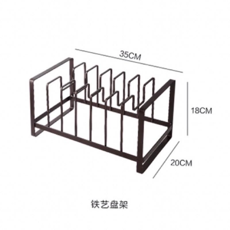 Giá cài vung thớt thép đen 304 không gỉ cao cấp 3110 GDTH