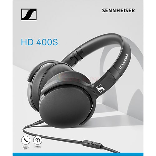 Tai nghe chụp tai có dây Sennheiser HD 400S - Hàng chính hãng