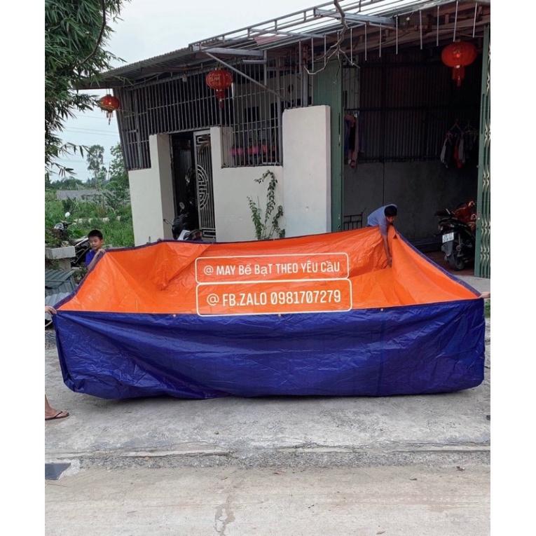 Sale to bể bạt xanh cam - xả hàng tồn