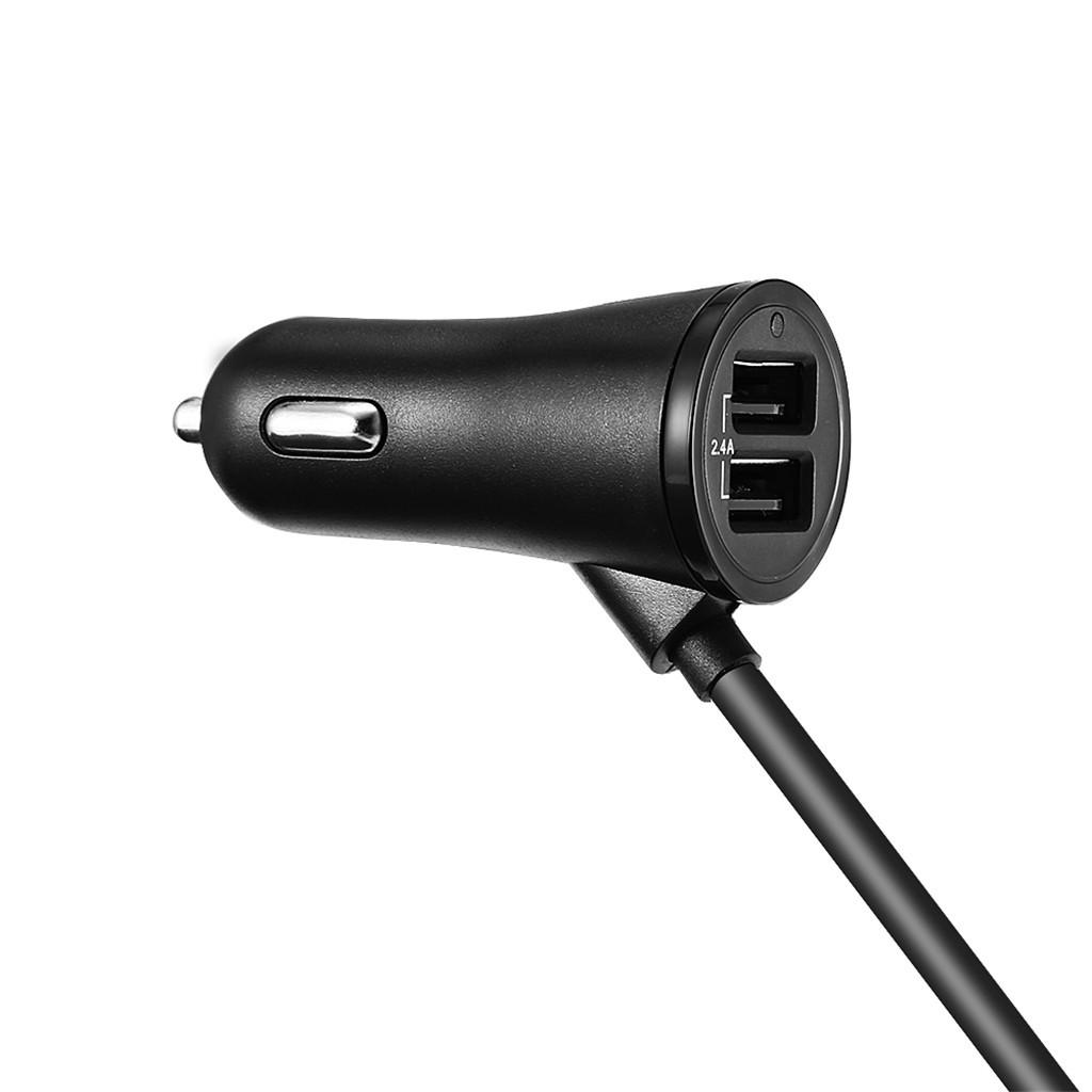 Universal Car Charger Power Supply Cord with .0 4 USB Ports Adapter