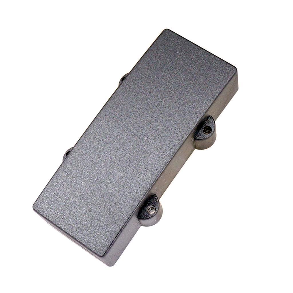 2X 2 Pieces Black Sealed Humbucker Pickup Cover for 4 String Bass Guitar