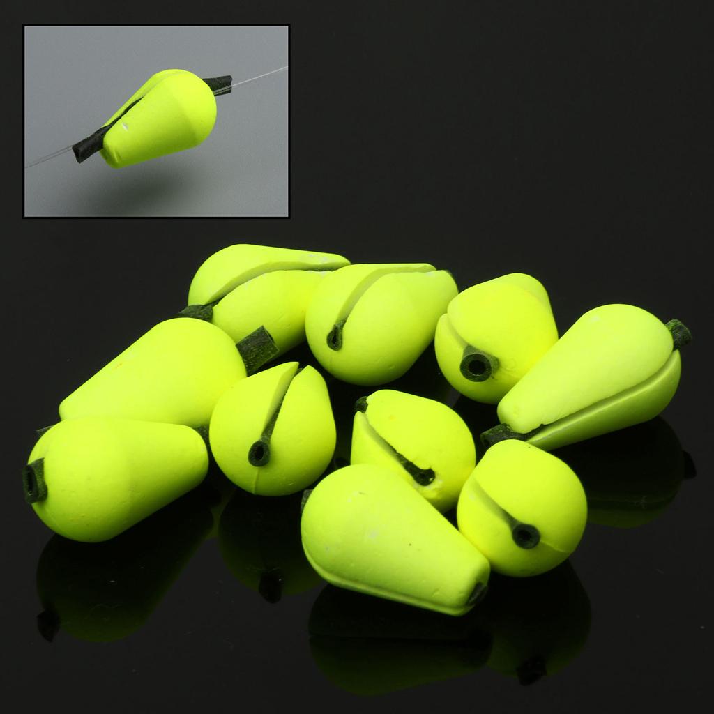 12Pcs Tear Drop Foam Float Fly Fishing Strike Indicators Accessory