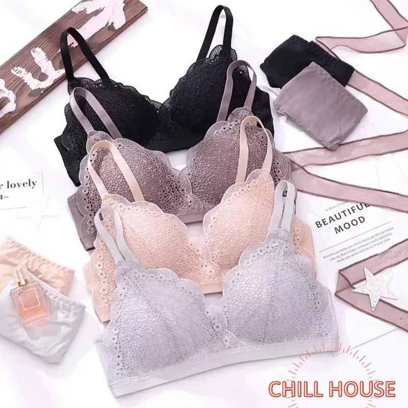 HÀNG MỚI VỀ SIÊU Phẩm Áo Lót Ren Hoa Baby 54 Đẹp Không Tì Vết - CHILLHOUSE