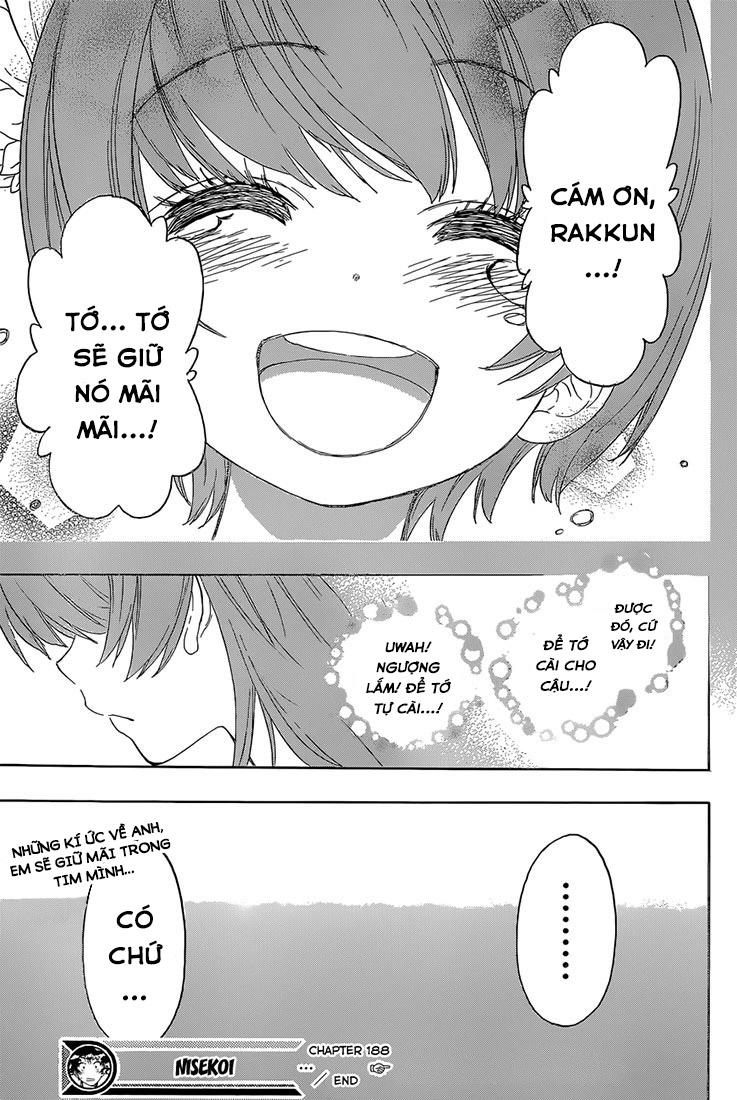 nisekoi - tình yêu giả tạo chapter 188 20