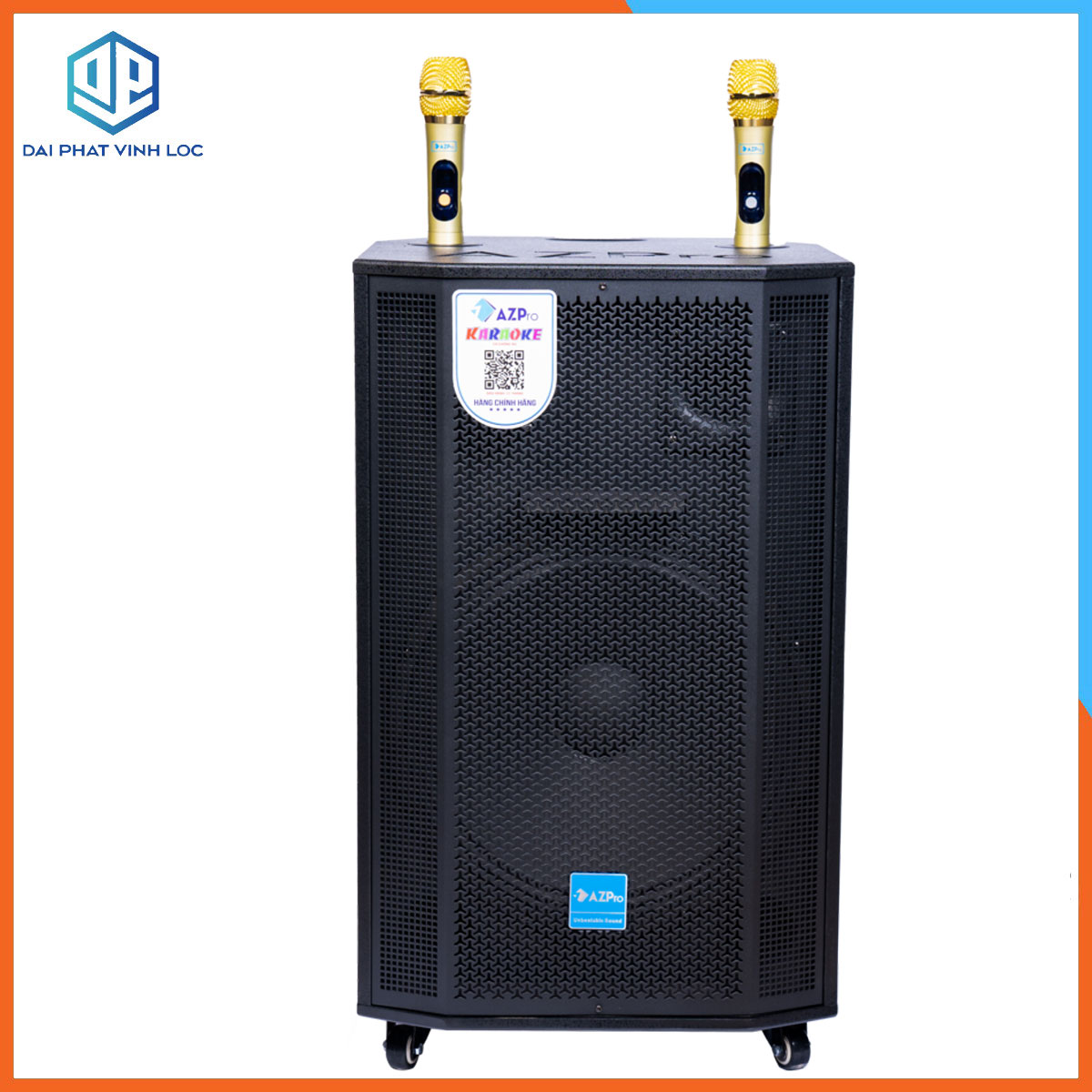 Loa Kéo Karaoke Công Suất Lớn 1000W| Loa Kéo Giá Rẻ AZ-1508A Bas 40 (3 ĐT)| Loa Kéo Hát Karaoke Bluetooth Đọc Được Usb | Loa Karaoke Bass 40 Chơi Ngoài Trời