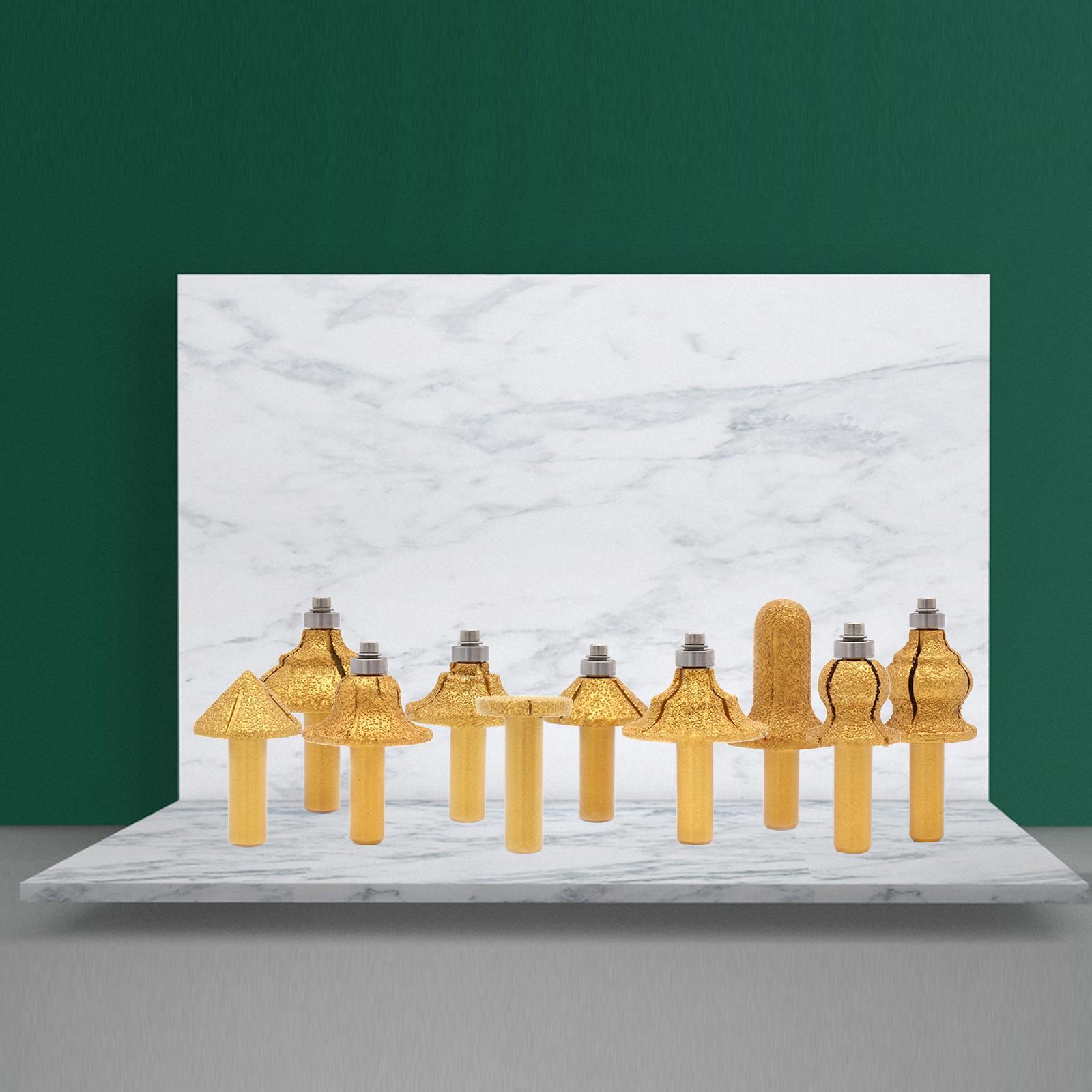 1PC Diamond Milling Bits for Holes Enlarging Shaping Trimming in Tile Marble Glass Granite Ceramic