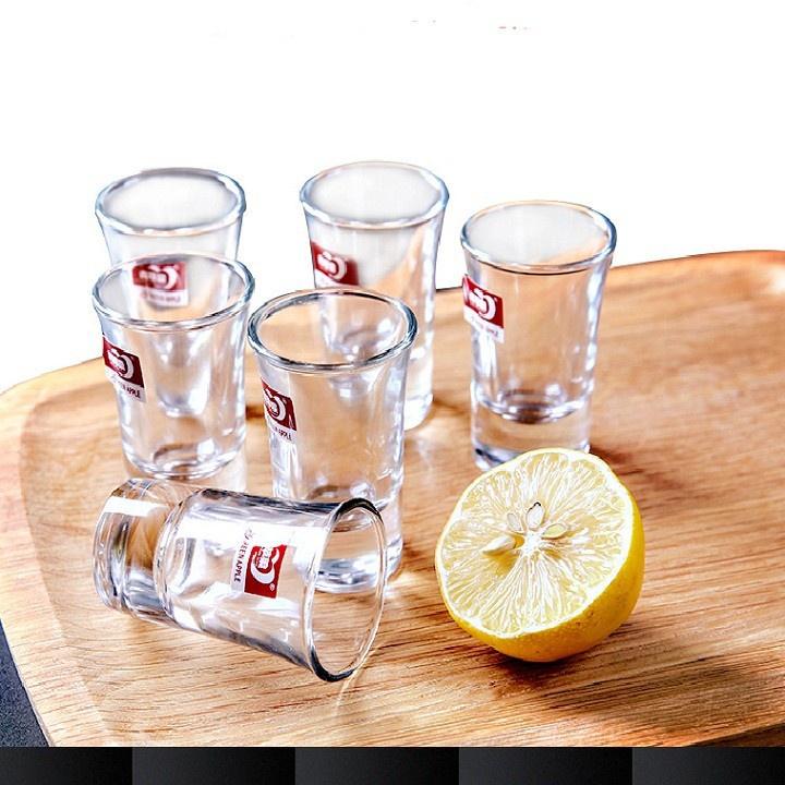 Bộ 6 ly pha lê uống rịu DELI Cao cấp sáng bóng