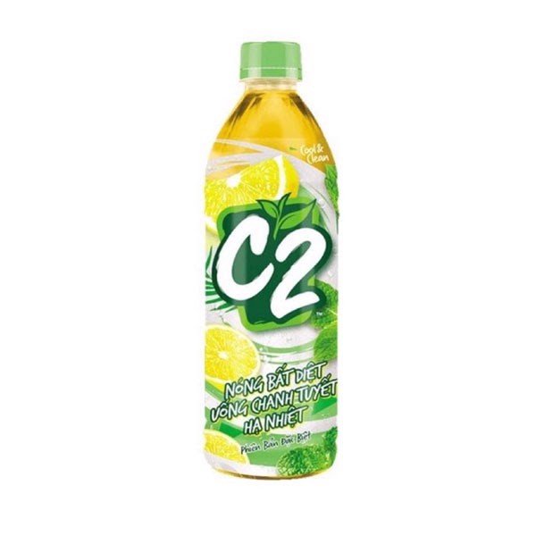 Thùng C2 CHANH TUYẾT BẠC HÀ 455ML