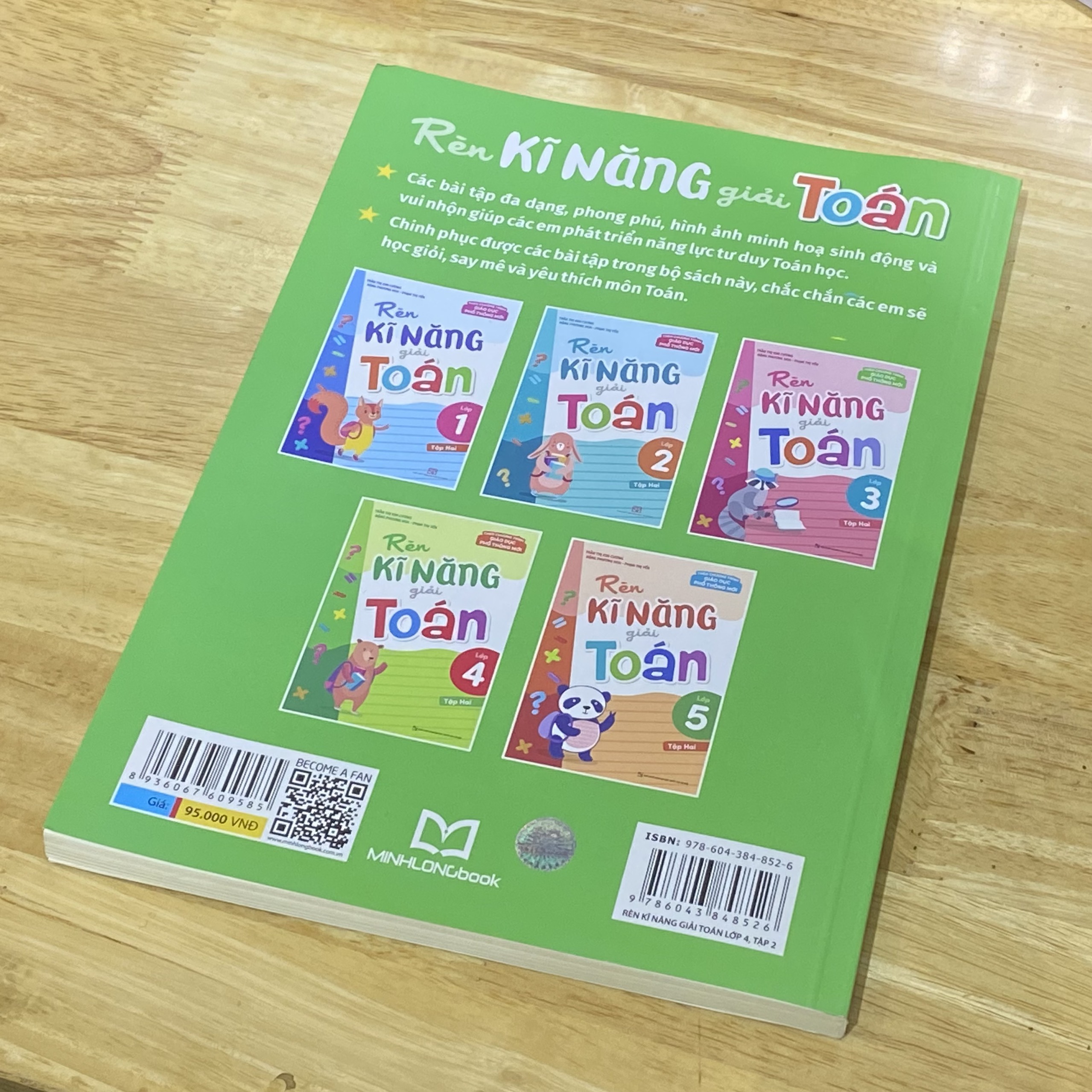 Sách: Rèn Kĩ Năng Giải Toán Lớp 4 Tập 2 - Theo Chương Trình Giáo Dục Phổ Thông Mới