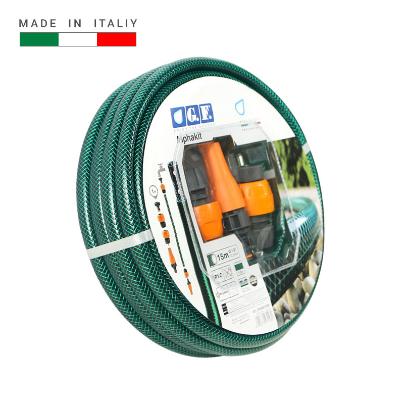 BỘ VÒI TƯỚI CÂY 15 MÉT ALPHA GF7028 HÀNG Ý