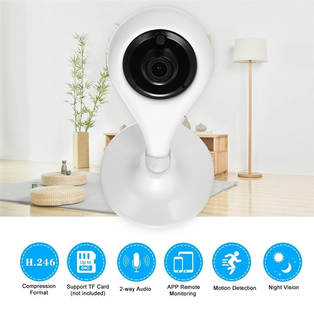 Indoor 1080P Wireless IP Camera Baby Monitor 2.0MP 6 IR Leds UK