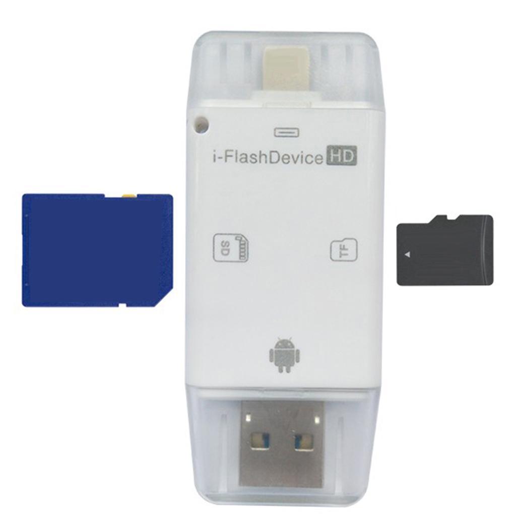 Universal OTG Flash Drive TF/ Stick Reader Adapter