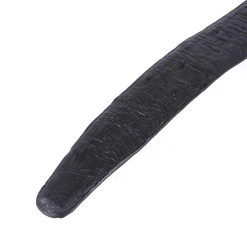 HJ5421-22-23-24 - Dây thắt lưng nữ da đà điểu da hột đen, nâu đất, vàng bò, nâu đỏ