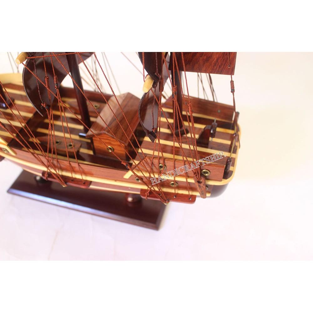 Thuyền buồm trang trí Kaiwo Maru Nhật bản 82cm