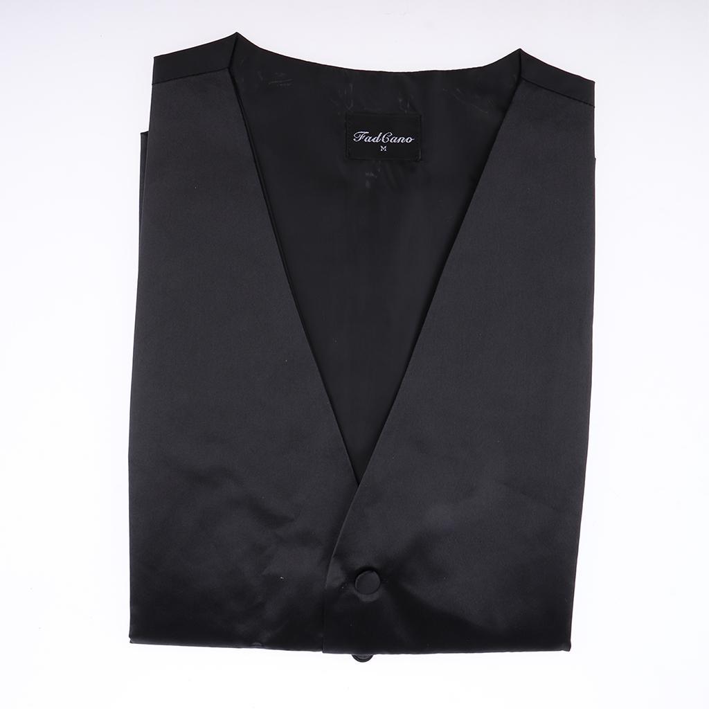 Men's Formal Casual Business Dress Vest Suit Slim Waistcoat Jacket Top Gilet