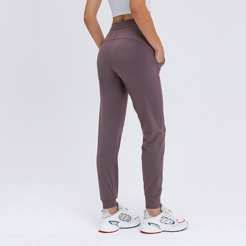 2021 Phụ Nữ Mới Của Quần Thể Thao Chạy Bộ Thời Trang Quần Rời Quần Jogger Phù Hợp Với Áo Nữ Dây Rút Tập Yoga Dài Thấm Hút Mồ Hôi Cho Nam