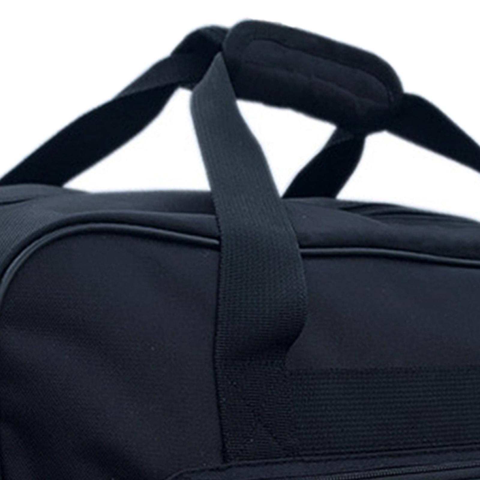 Black Sewing Machine Storage Bag Tote Shoulder Bag Portable Carrying Case Universal Oxford Cloth Travel Compatible with Most Sewing Machines