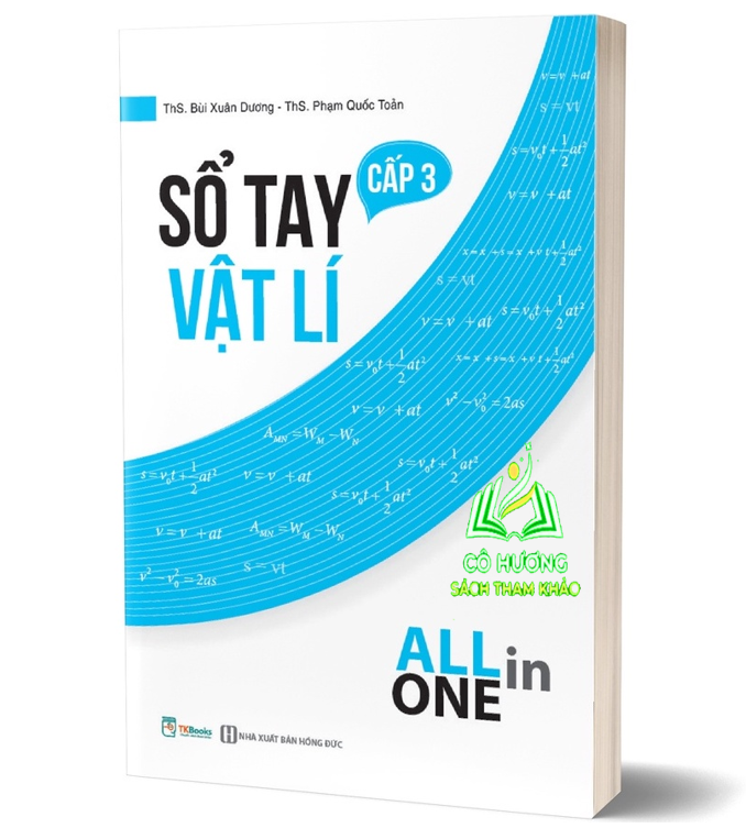 Sách - Sổ tay vật lí cấp 3 - All in one - MC