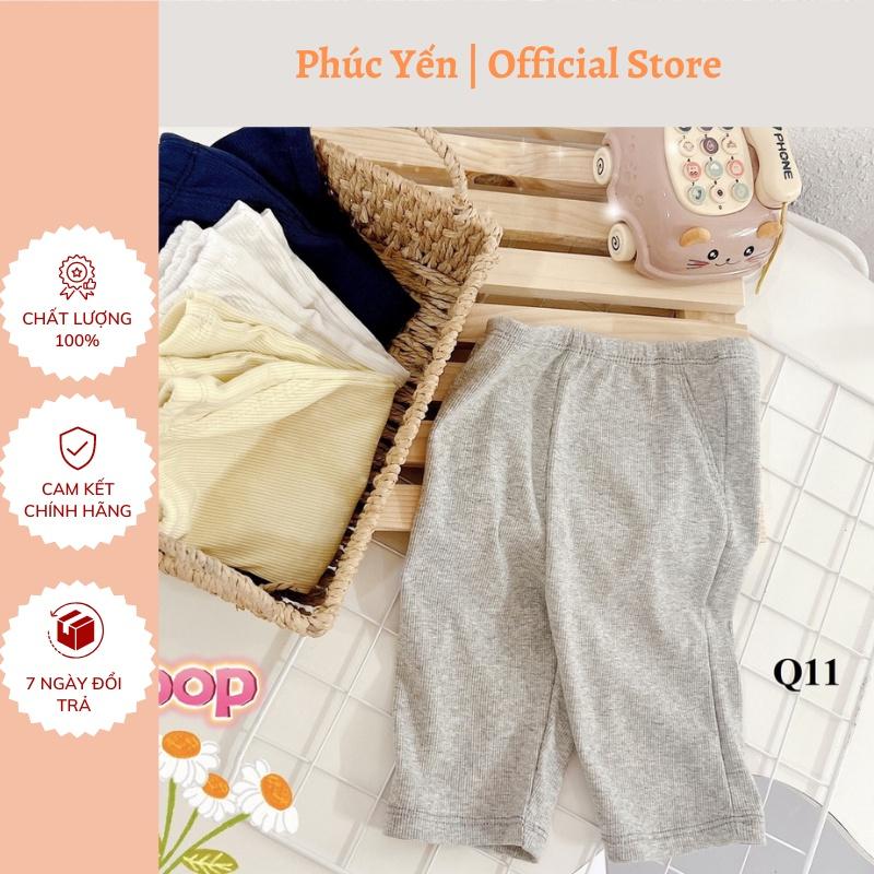 Đồ mặc quần trẻ em Sét 4 quần legging XOOP gân tăm cho bé gái ( 9-19kg) Q11 Shop Phúc Yến