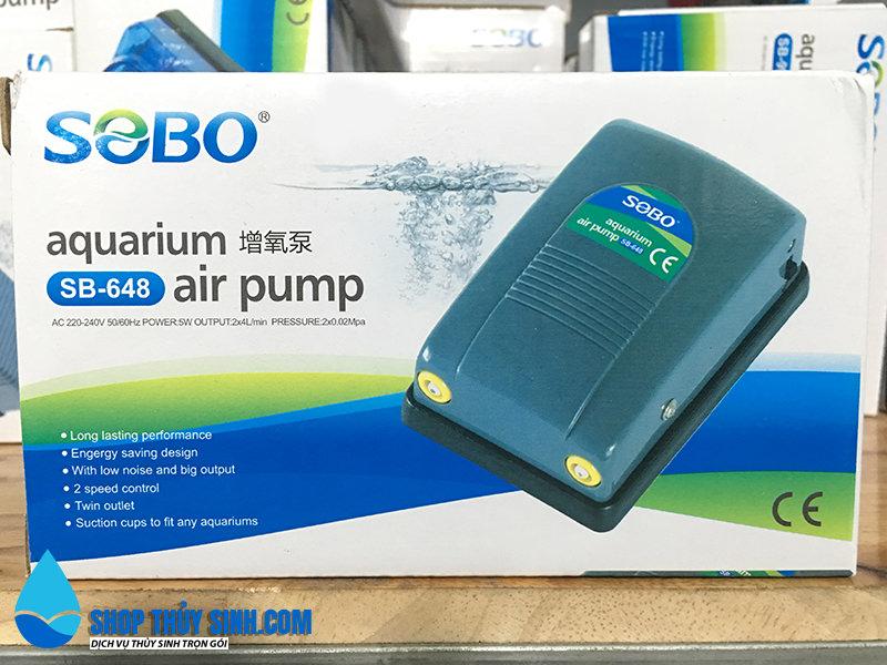 Máy sục khí oxy 1 vòi - Loại tốt nhất dành cho Hồ Cá Cảnh