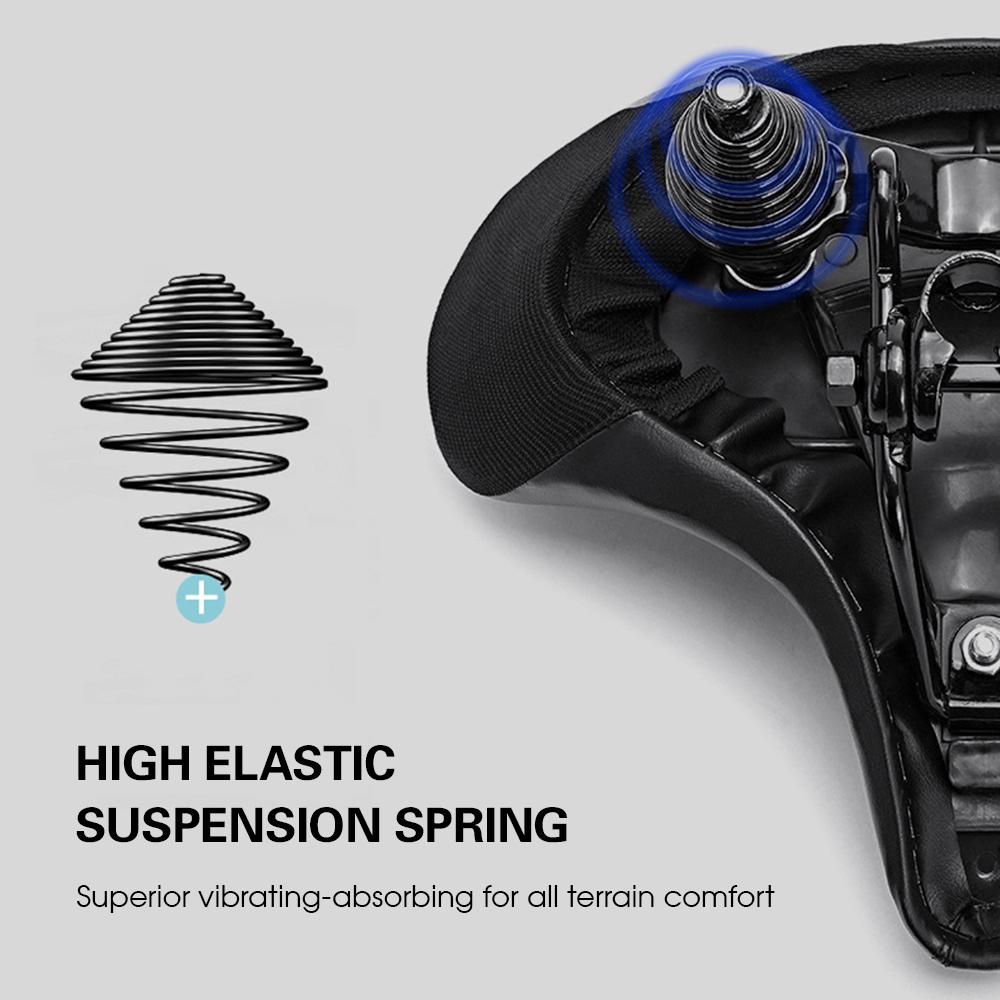 Yên xe đạp rộng YF-1100 Thoải mái Đệm cho xe đạp leo núi Không thấm nước