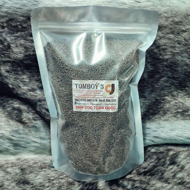 1Kg CÁM TOMBOY 3, dạng HẠT CHÌM - dành cho CÁ TÉP