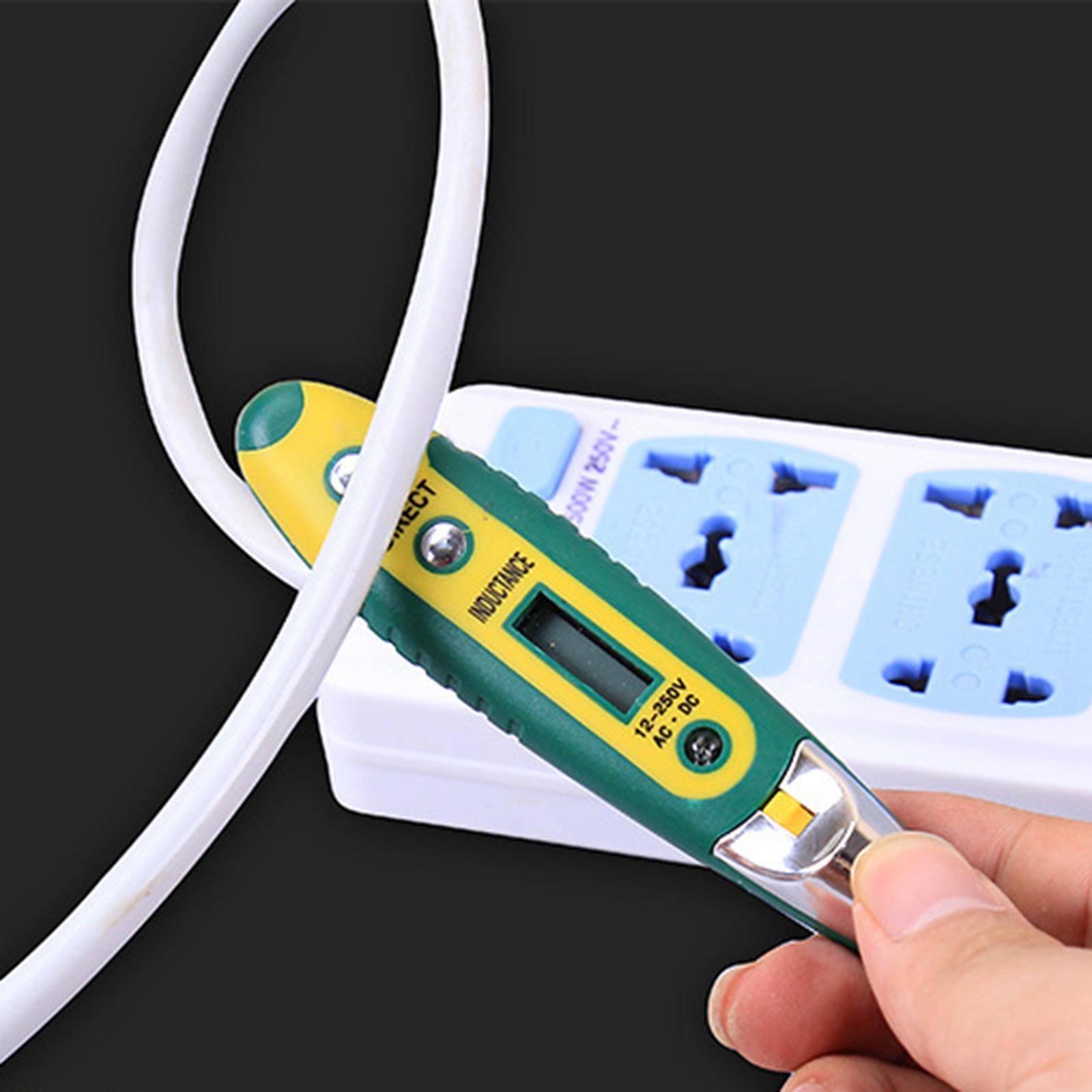Voltage Tester 12V-250V Portable Circuit Tester Tool Voltage Pen Screwdriver