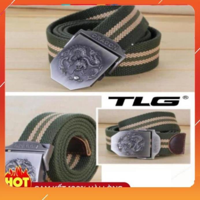 ️Deal Sốc️ Thắt lưng nam dù đầu rồng Đồ Da Thành Long 924 5 tặng 01 bút bi cao cấp TLG M 410