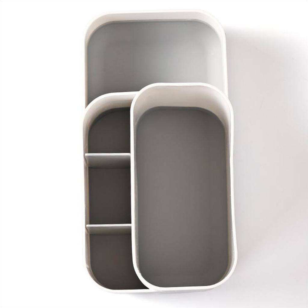 Home Jewelry and Cosmetic Storage Makeup Organizer Gray
