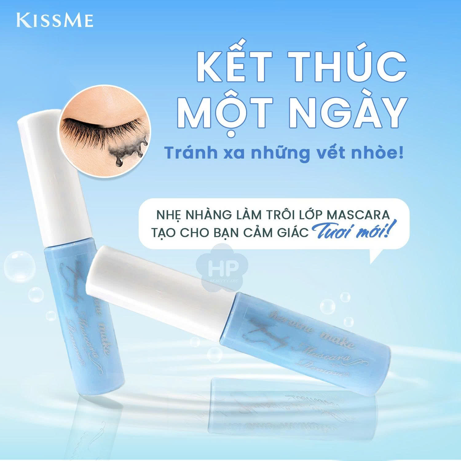 Mascara Tẩy Trang Và Làm Sạch Nhanh Làn Mi Kissme Heroine Make Speedy Mascara Remover 4mL