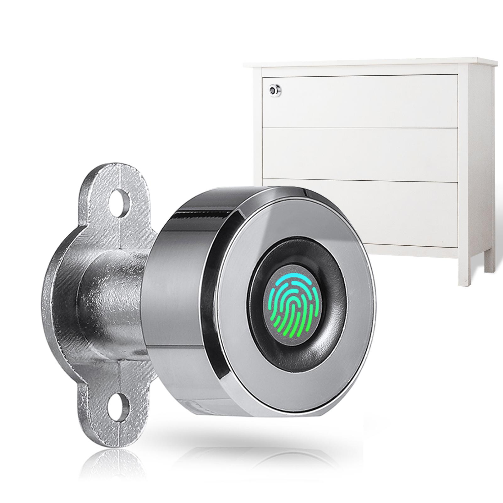 Khóa ngăn kéo thông minh BT , mở khóa vân tay, dung lượng 100 dấu vân tay