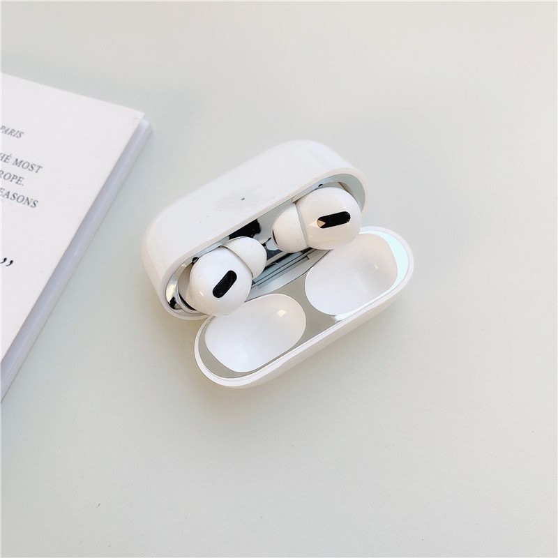 Miếng dán kim loại chống bán bẩn dành cho airpod Pro- Miếng dán chống bẩn airpod Pro