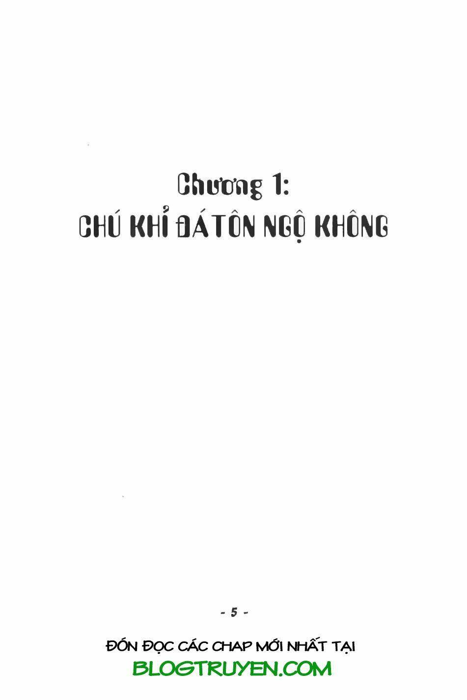 tôn ngộ không chapter 1 2