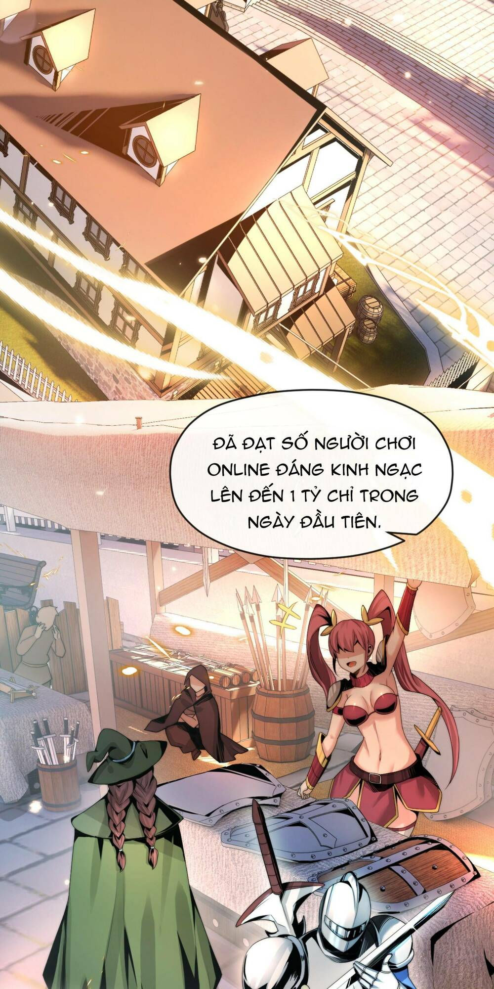 dù kiếm được nghề nghiệp siêu hiếm nhưng lại bị toàn server đuổi giết?! chapter 1 9