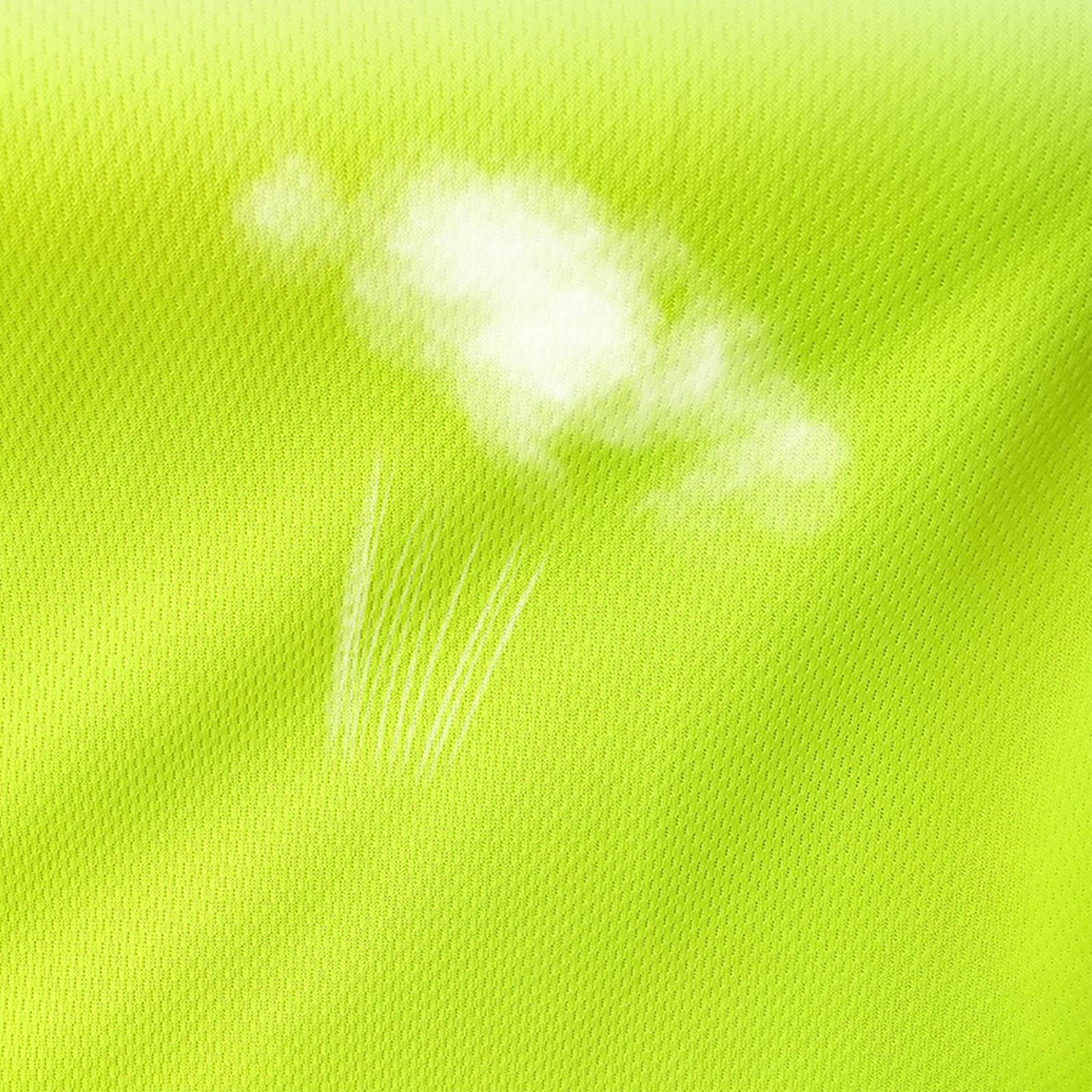 High Visibility Short Sleeve Construction Shirt Quick Drying High Visibility Reflective Shirts for Night Work Cycling Firefighter Women