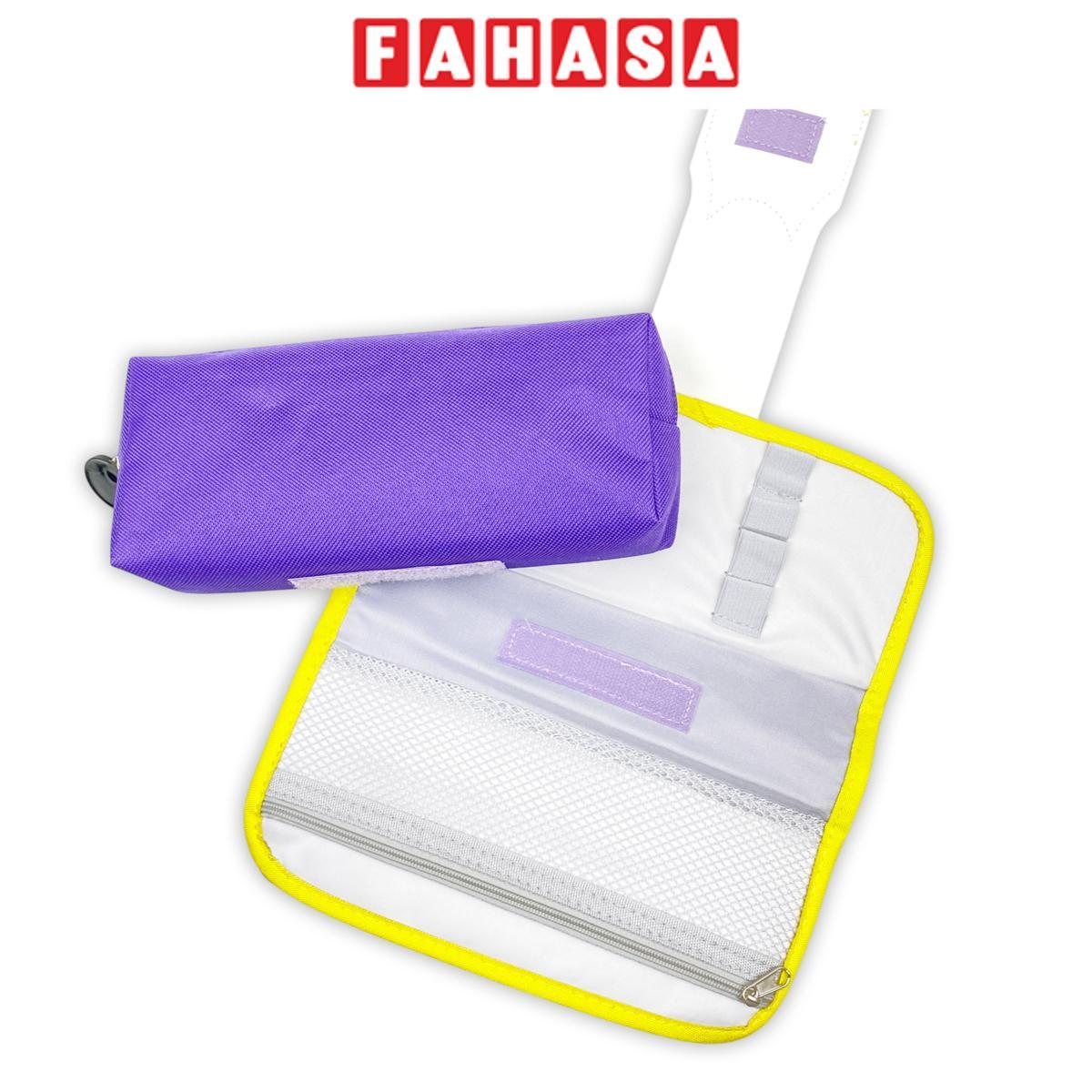 Bóp Viết Vải Sporter - 7914 - Màu Vàng Tím