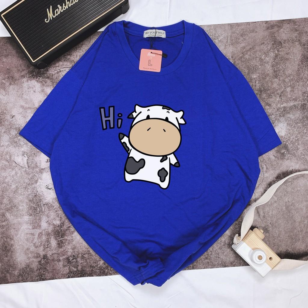 Áo thun unisex Be Yourself size M L XL - BÒ SỮA HI