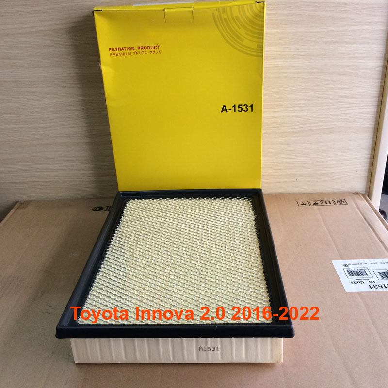 Lọc gió động cơ cho xe Toyota Innova 2016, 2017, 2018, 2019, 2020, 2021, 2022 mã A1531