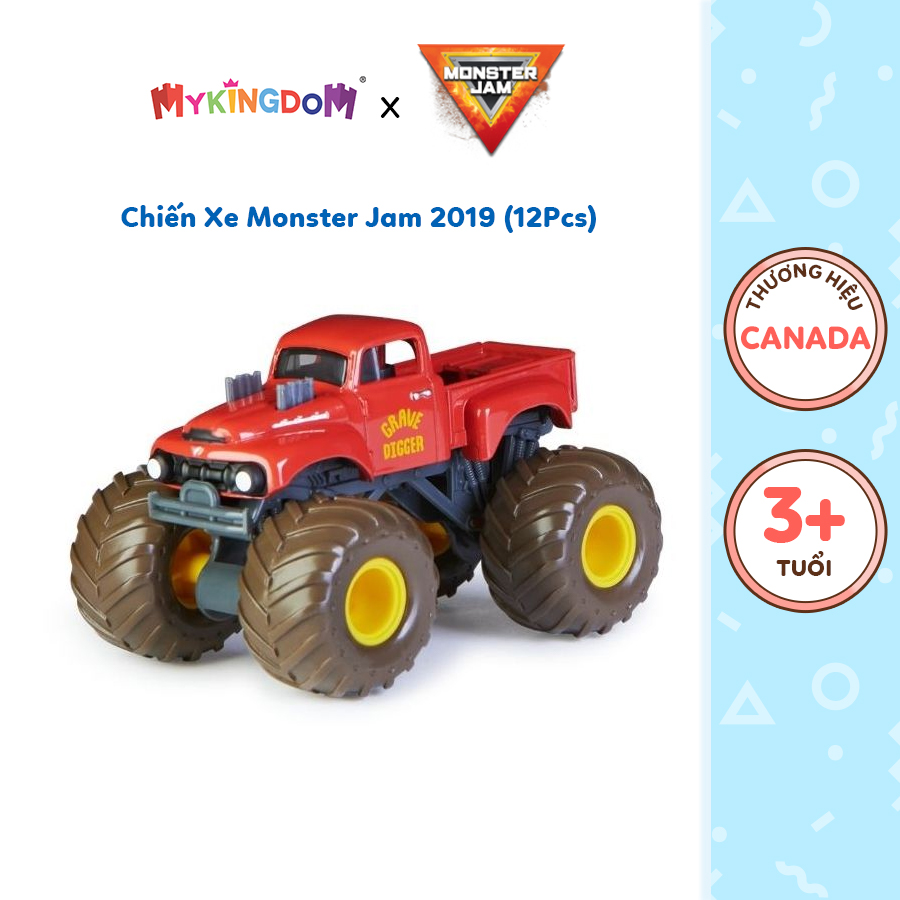 Ô tô chiến xe Monster Jam SPIN MASTER 6044941 - Giao hàng ngẫu nhiên