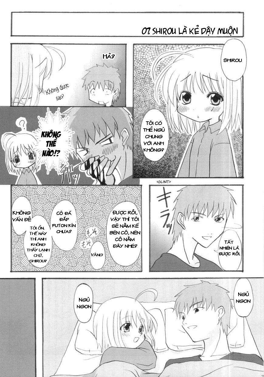 chén thánh: đêm định mệnh - tổng hợp doujinshi chapter 3.2 13