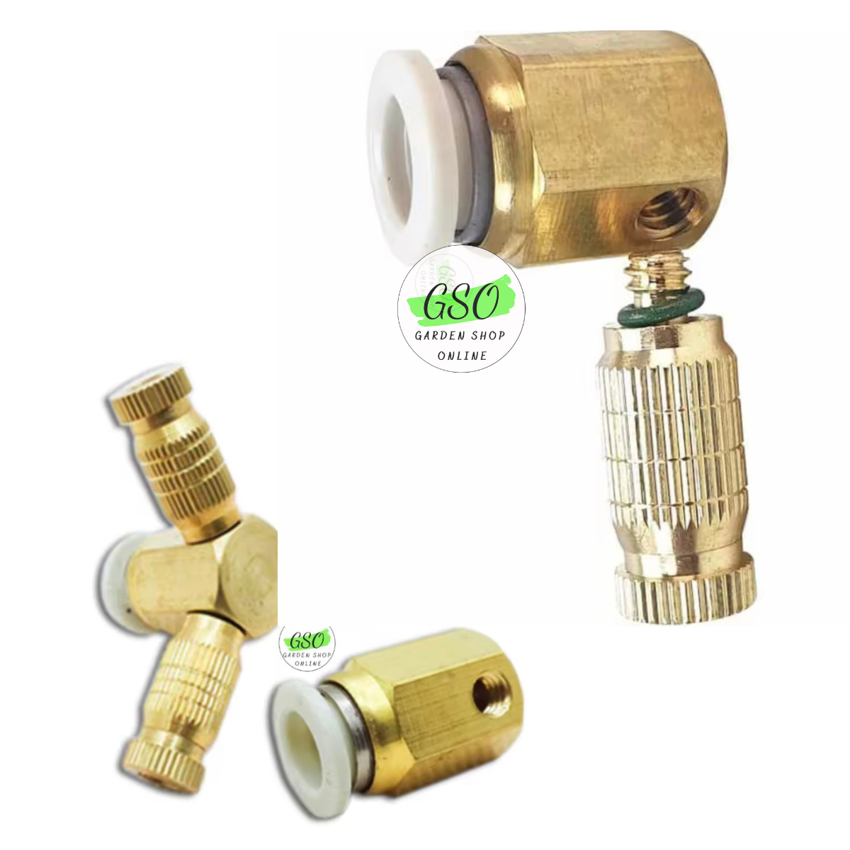 Nối Cuối nối giữa béc phun sương đầu ra 8ly, béc phun sương số 1 số 2 số 3