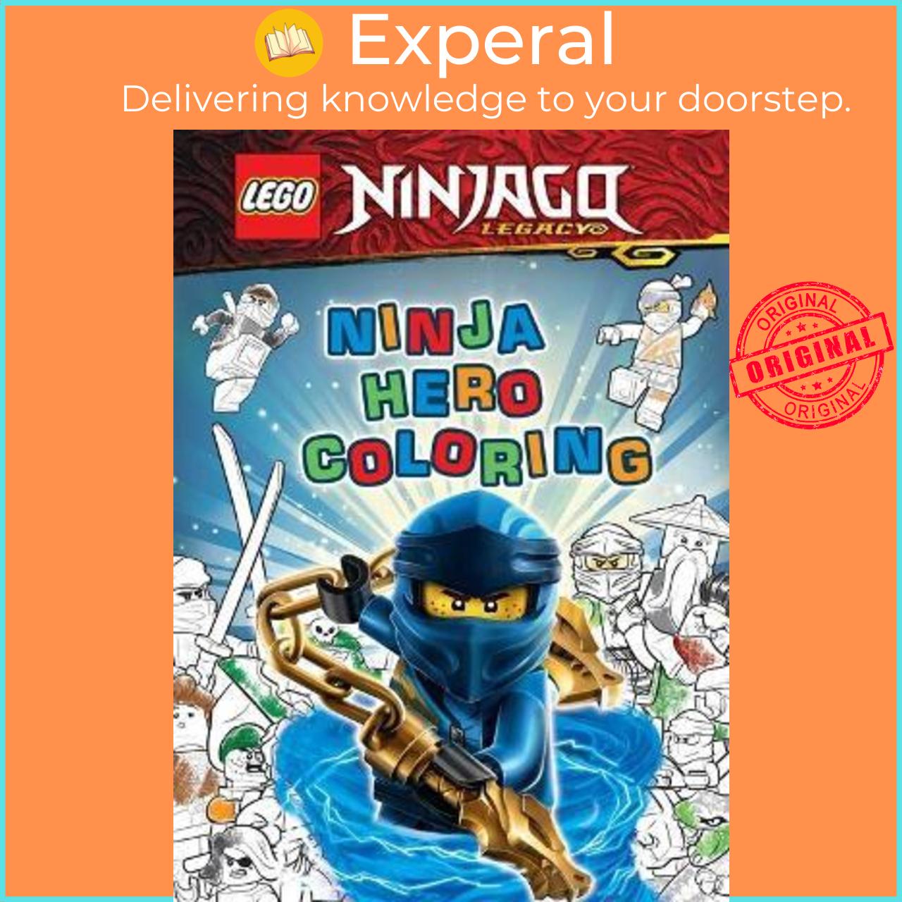 Sách - Lego Ninjago: Ninja Hero Coloring by Ameet Publishing