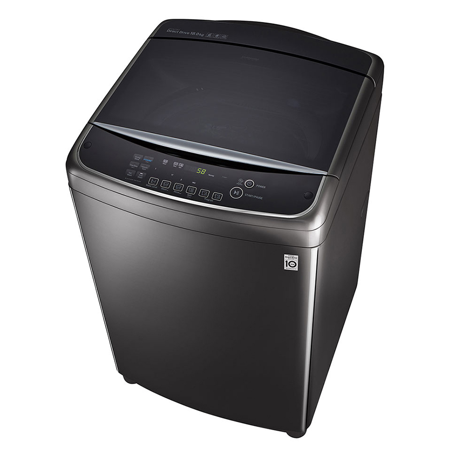 Máy Giặt Cửa Trên Inverter LG TH2519SSAK (19kg) - Đen - Hàng Chính Hãng