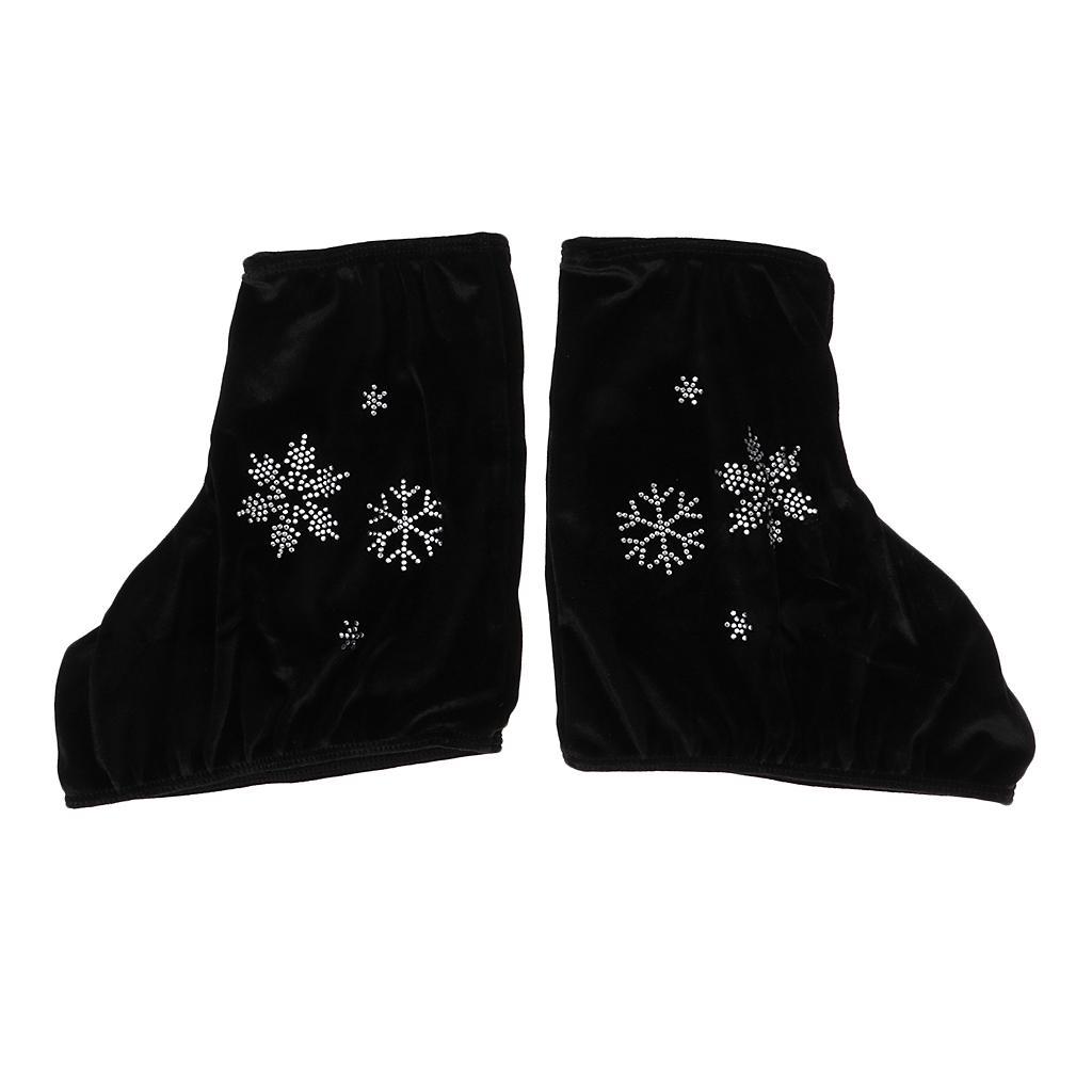 Ice Skate Boot Covers  for Figure Skating Velvet