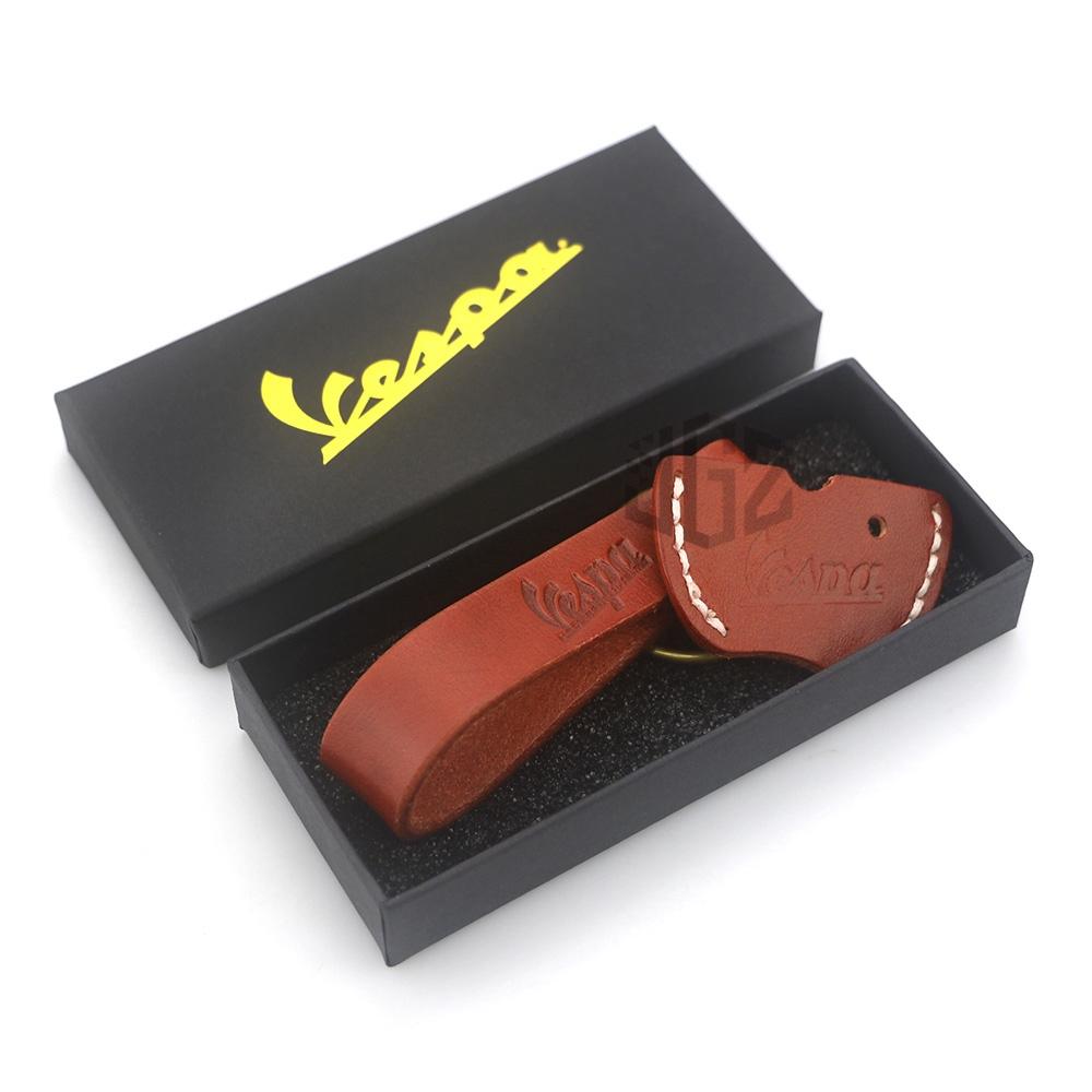 Bao Da Chìa Khóa Vespa, remote tìm xe handmade da thật for VESPA GTS Sprint Primavera LX 125 150 300