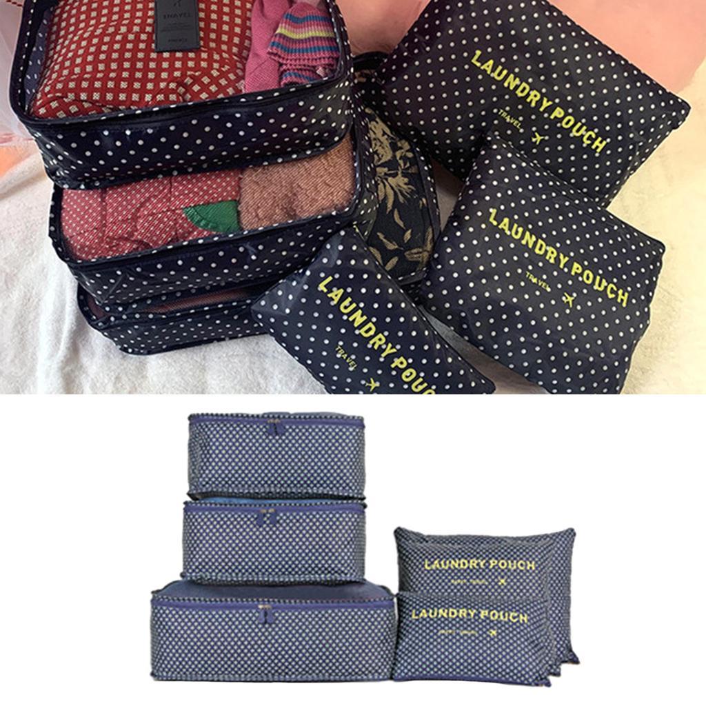 Amleso 6x Toiletry Storage Travel Bag Toiletries Travel Bag Container