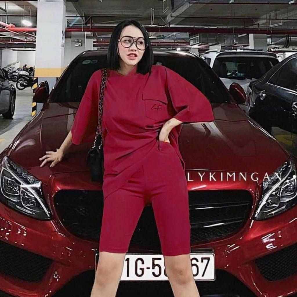 Đồ bộ nữ ngủ bigsize đồ bộ mặc nhà quần dài chất thun cotton co giãn thể thao thoải mái 45-85kg AD08 ESHOP